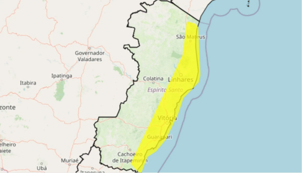 area-em-amarelo-indica-cidades-na-rota-do-alerta-meteorologico-2795241